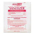 Diversey Beer Clean Last Rinse Glass Sanitizer, Powder, .25Oz Packet, 100/Carton - DVO90223