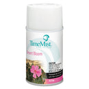 Timemist Premium Metered Air Freshener Refill, Desert Bloom, 6.6 Oz Aerosol, 12/Carton - TMS1048495