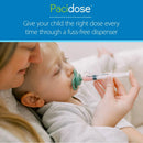 Pacidose Liquid Medicine Dispenser for Babies with 2 Pacifier Bulbs - 0-6M & 6-18M: BPA-Free