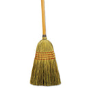 Boardwalk Maid Broom, Mixed Fiber Bristles, 55" Long, Natural, 12/Carton - BWK920YCT