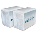 Morcon Morsoft Dinner Napkins, 2-Ply, 14.5 X 16.5, White, 3,000/Carton - MOR3466