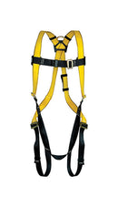 Safety Works Workman Qwik-Fit Unisex Polyester Safety Harness 400 lb. cap. XL Yellow 1 pc