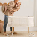 2-in-1 Baby Crib - White