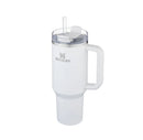 40 oz Stainless Steel H2.0 FlowState Quencher Tumbler- Brilliant White