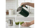 Cordless Electric Milk Frother & Steamer Pitcher - Green