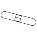 Boardwalk Clip-On Dust Mop Frame, 36W X 5D, Zinc Plated - BWK1436