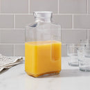 64oz Glass Straight Side Pitcher with Lid