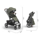 Cruz V3 Full-Size Stroller - Evelyn