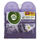 Air Wick Freshmatic Ultra Spray Refill, Lavender/Chamomile, Aerosol, 5.89Oz, 2/Pack, 3 Packs/Carton - RAC85595