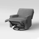 Addison Swivel Gliding Recliner - Gray