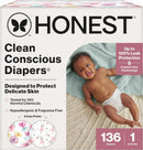 Clean Conscious Diapers - Rose Blossom + Tutu Cute