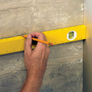 STABILA 48 in. Aluminum Type 80 A-2 Box Frame Level 3 vial