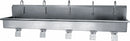 Sani-Lav Sani-Lav, General Purpose, 5, Stainless Steel, Wash Station - 510WS