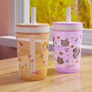15oz Minnie Mouse Tumbler Set - Pink/Orange