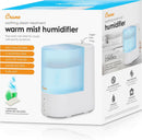 0.5 Gallon Warm Mist Humidifier