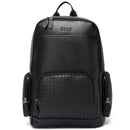 Vegan Leather Backpack - Black