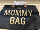 Beaba Childhome Canvas Mommy Bag - Black & Gold
