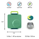 Insulated Bento Lunch Box with Leakproof Thermos - Meadow