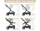 Foldable Baby Stroller - Yellow