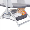 Quick-Fold 2-in-1 Rocking Portable Bassinet - Shadow Stone Gray