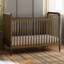 Liberty 3-in-1 Convertible Spindle Crib with Toddler Bed Conversion Kit - Natural Walnut