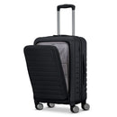 Hardside Carry On Spinner Suitcase - Black