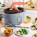6 Qt Programmable Slow Cooker - Cornflower Blue