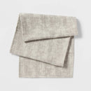 Jacquard Luxe Table Runner - Gray