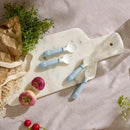 Baby Spoon and Fork Set - Powder Blue