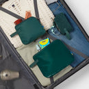 3pc Toiletry Kit and Bag - Green