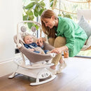 Cinnamon 2-in-1 Glider and Rocker - Walnut Brown