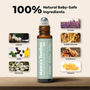 Mamas Teether: Teething Rol𝐥er, Natural Gentle Care Relief Rolle Natural Gentle (1pcs)