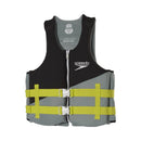 Adult Life Jacket Vest - Black/Lime Green XL/XXL