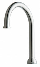 Chicago Faucets Spout, Fits Brand Chicago Faucets, Faucet Spout Shape Gooseneck - GN2AH8FCJKABCP