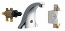 Chicago Faucets Chrome, Mid Arc, Bathroom Sink Faucet, Motion Sensor Faucet Activation, 1.5 gpm - 116.976.AB.1