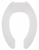 Centoco Elongated, Standard Toilet Seat Type, Open Front Type, Includes Cover No, White - GR550STSCC-001