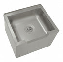 Advance Tabco 25 in x 21 in x 16 in Silver Mop Sink, 10 in Bowl Depth, Stainless Steel - 9-OP-40DF