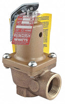 Watts Boiler Pressure Relief Valve, 3,429,000 BtuH, 75 psi - LF174A-75-1-1/4"