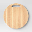 Rubberwood Round Serving Platter - 15.98" Brown by Threshold™