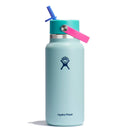 32oz Wide Mouth Flex Straw Water Bottle - Polar Plunge