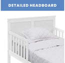 Wood Toddler Bed - Bianca White