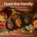 Slow Cooker & Buffet Server - Silver