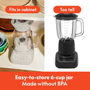 10-Speed Countertop Blender - Beige
