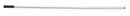 Tough Guy 57 inL Aluminum Squeegee Handle, White/Black - 2CJP7