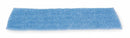Rubbermaid Microfiber Quick Change 5" x 18" Wet Mop Head, Blue - FGQ40920BL00