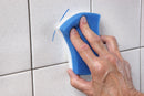 Scotch-Brite 5 1/8 in x 2 7/8 in Polymeric Foam, Urethane Scouring Pad, Blue, White, 60PK - 4004BP