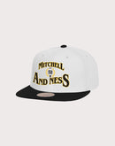 Mitchell & Ness Mitchell and Ness Branded Champ Snapback White/Black Hat
