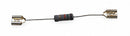 Dayton Resistor,2 Watt, 15,000 Ohm With 1/4 in Female Terminals,1 EA,For Use With Start Capacitors - 12N986