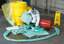 Brady Spill Kit/Station, Drum, Chemical, Hazmat, 16 gal - SKH-20