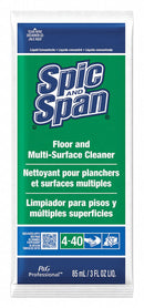 Spic and Span Floor Cleaner, 3 oz., Bag, PK 45 - PGC 02011